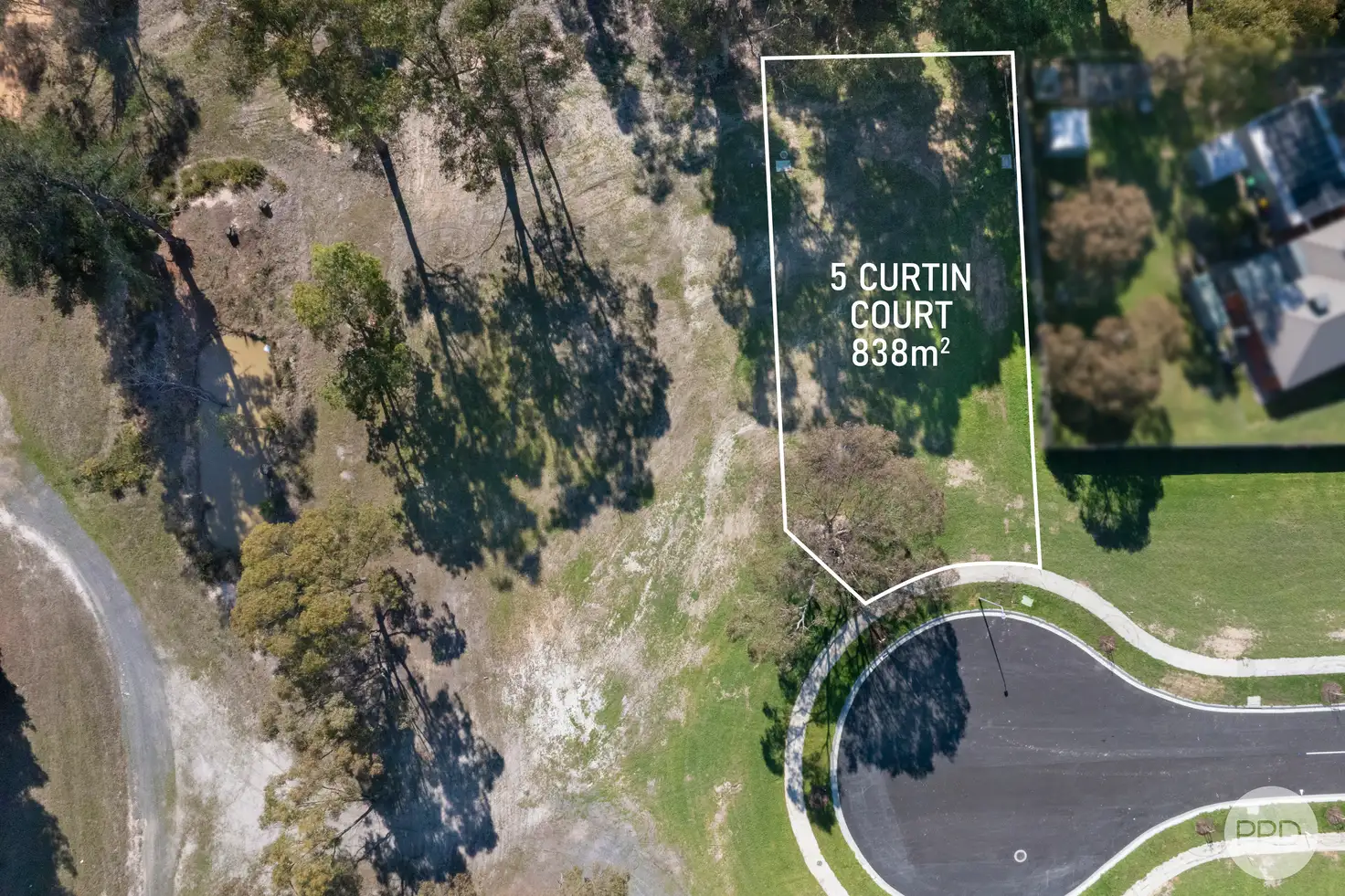 Main view of Homely land listing, 5 Curtin Court, Creswick VIC 3363
