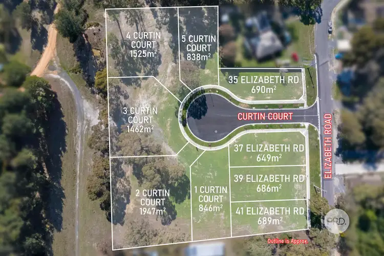 Second view of Homely land listing, 5 Curtin Court, Creswick VIC 3363