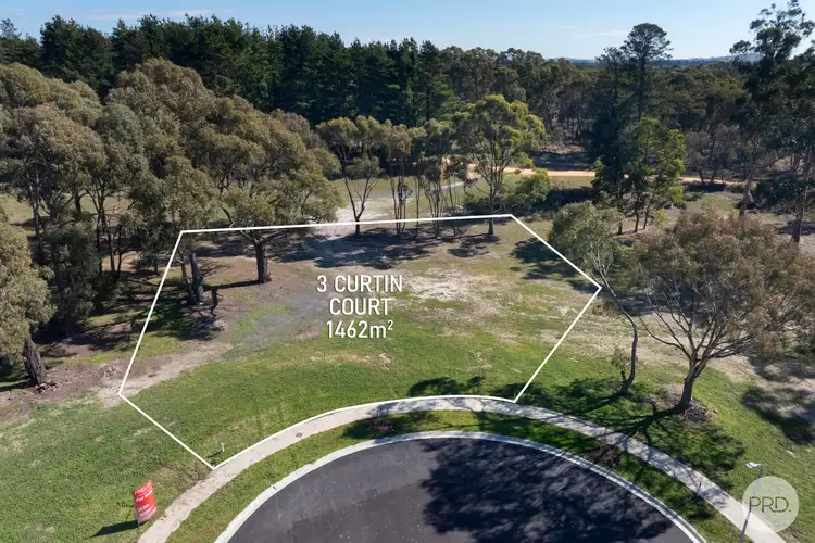 Main view of Homely land listing, 3 Curtin Court, Creswick VIC 3363