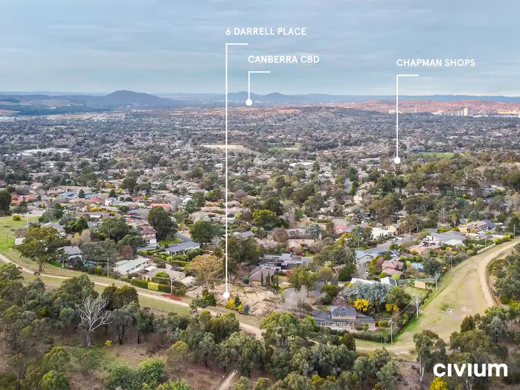 Third view of Homely land listing, 6 Darrell Place, Chapman ACT 2611