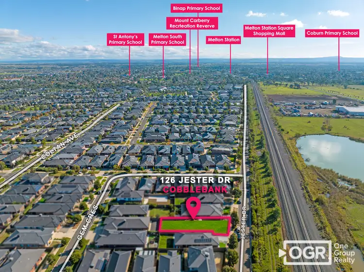 Third view of Homely land listing, 126 Jester Drive, Cobblebank VIC 3338
