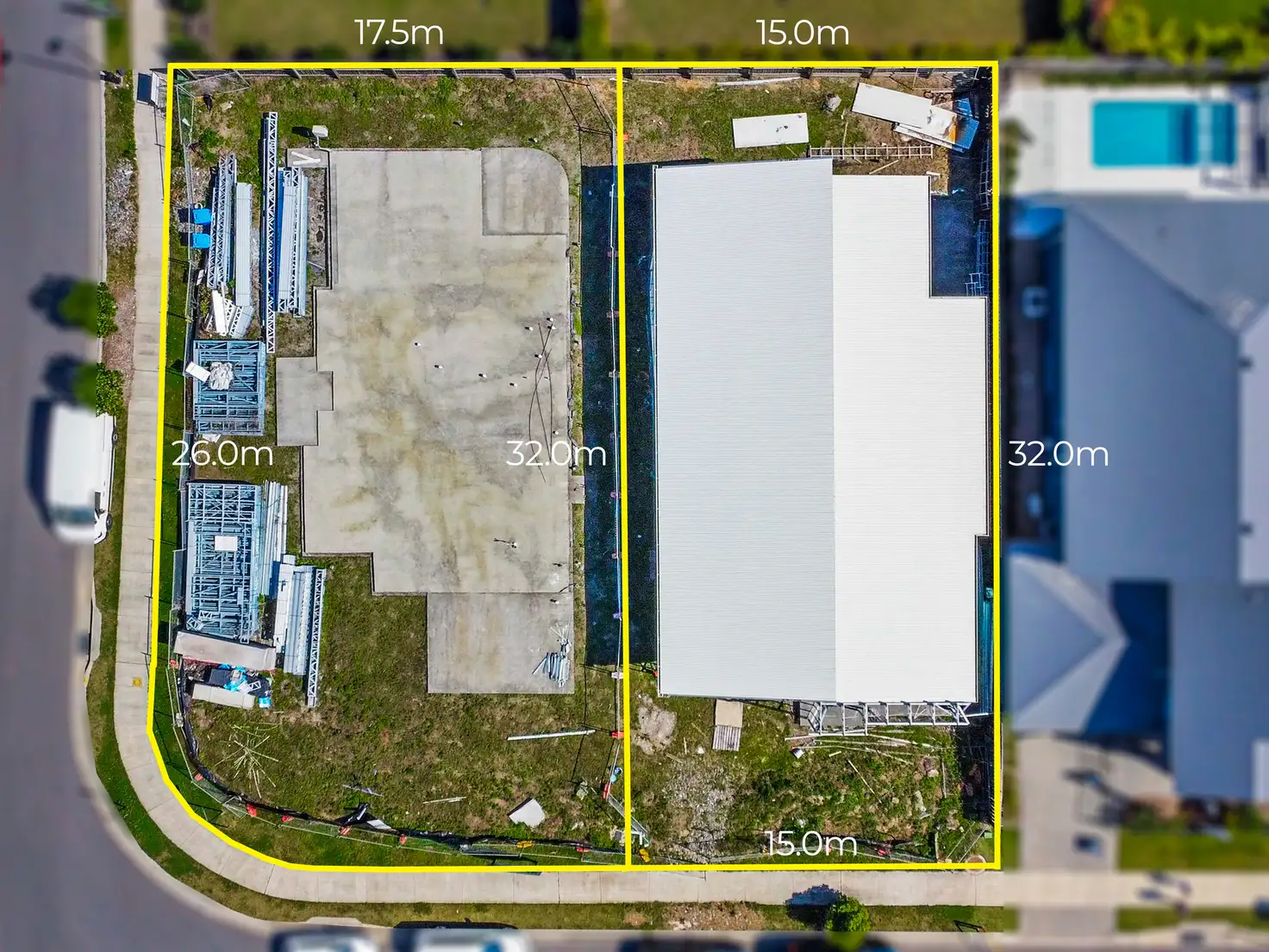 Main view of Homely land listing, 14-16 Clerke Street, Burpengary East QLD 4505