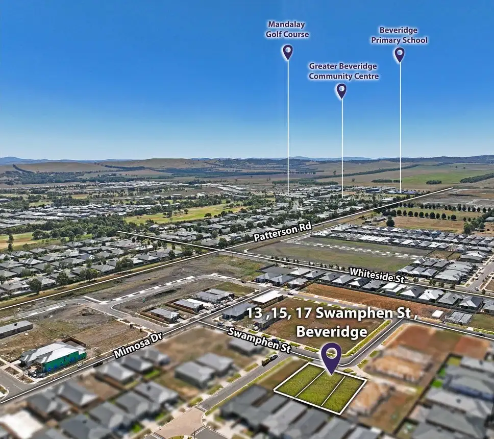 Main view of Homely land listing, 15 Swamphen Street, Beveridge VIC 3753