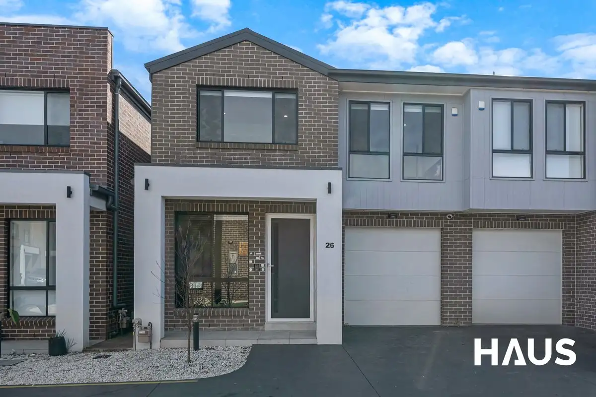 Main view of Homely townhouse listing, 26 Hopwood Glade, Quakers Hill NSW 2763