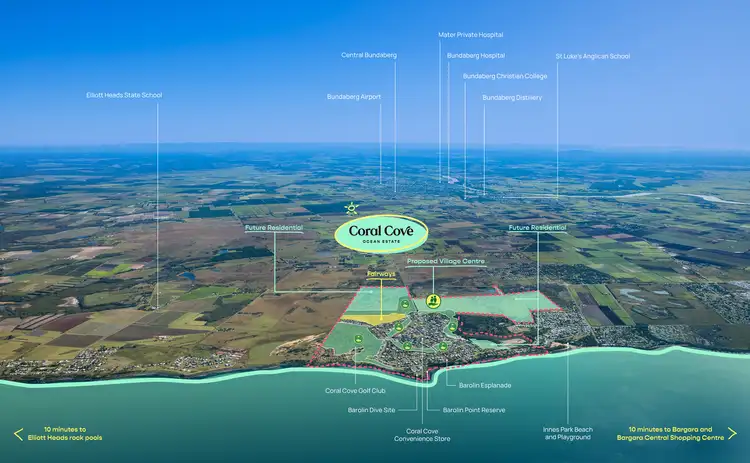 Second view of Homely land listing, Proposed Lot 9 in Stage 1a of the Fairways Precinct, Coral Cove QLD 4670