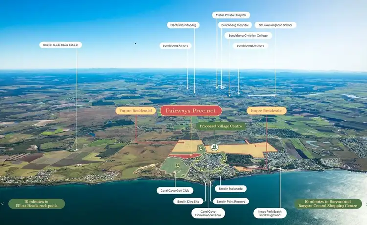 Fourth view of Homely land listing, Proposed Lot 53 in Stage 2a of the Fairways Precinct, Coral Cove QLD 4670