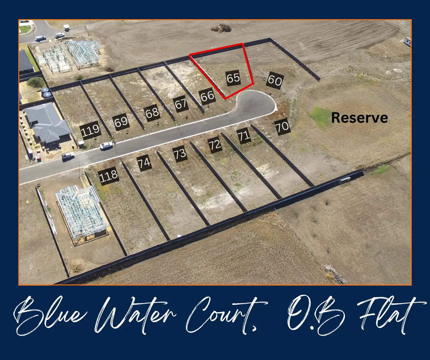 Main view of Homely land listing, LOT 65 Blue Water Court, Ob Flat SA 5291