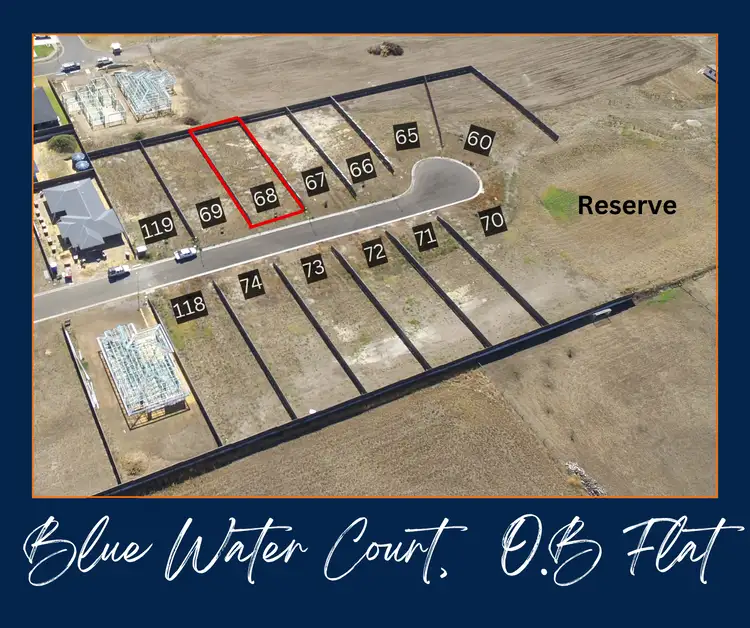 LOT 68 Blue Water Court, Ob Flat SA 5291