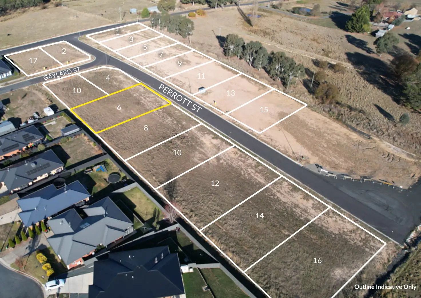 Main view of Homely land listing, 6 Perrott St, Tumbarumba NSW 2653