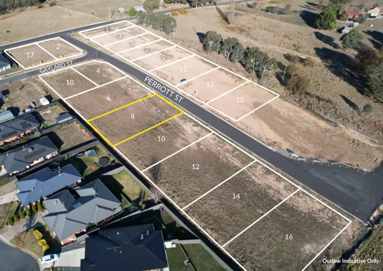 Main view of Homely land listing, 8 Perrott St, Tumbarumba NSW 2653