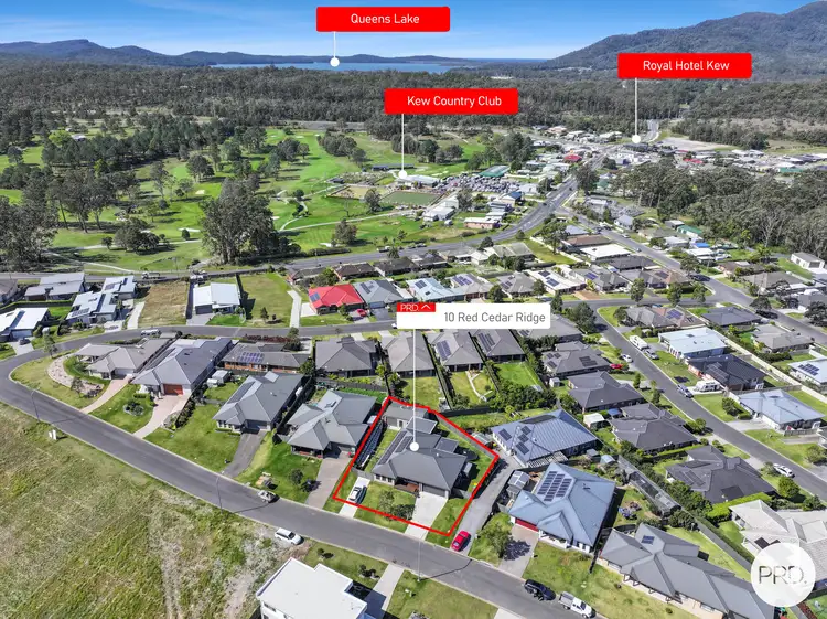 Main view of Homely house listing, 10 Red Cedar Ridge, Kew NSW 2439