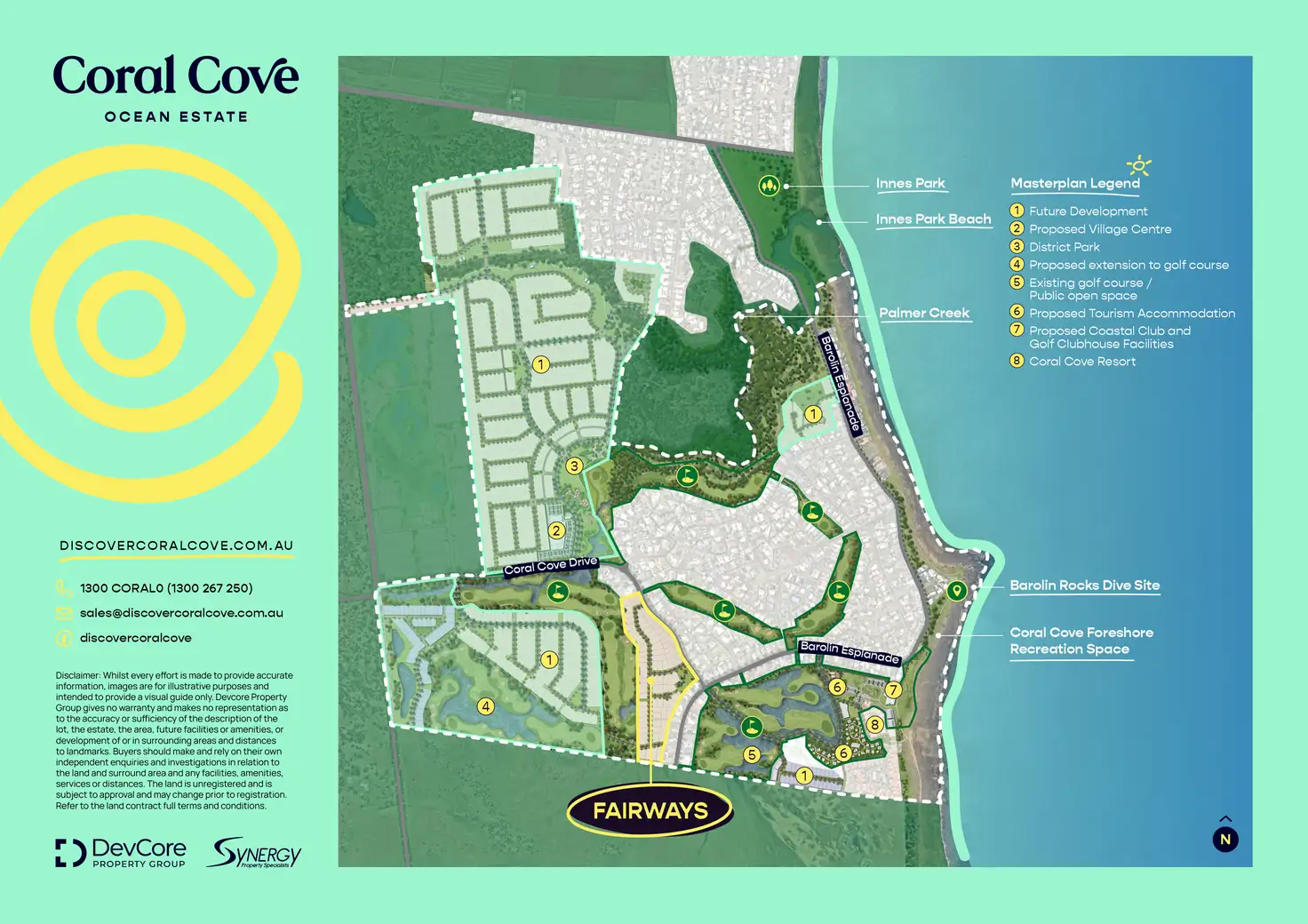 Main view of Homely land listing, Proposed Lot 33 in Stage 1B of the Fairways Precinct, Coral Cove QLD 4670