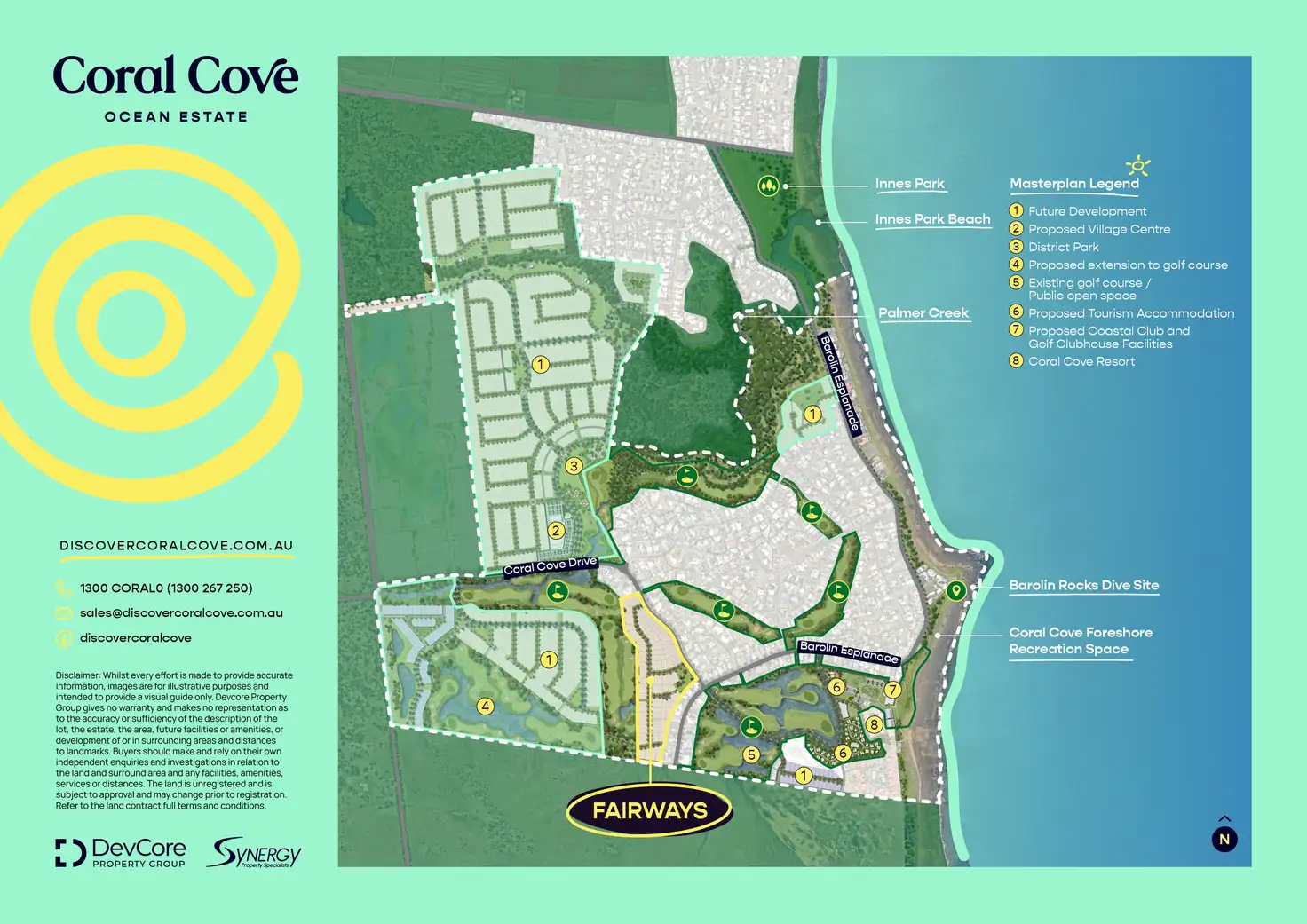 Main view of Homely land listing, Proposed Lot 22 in Stage 1a of the Fairways Precinct, Coral Cove QLD 4670