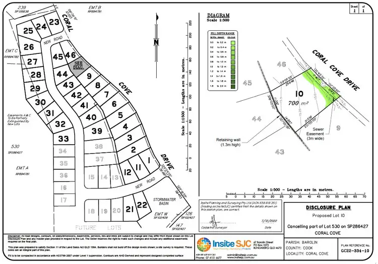 Third view of Homely land listing, Proposed Lot 10 in Stage 1a of the Fairways Precinct, Coral Cove QLD 4670