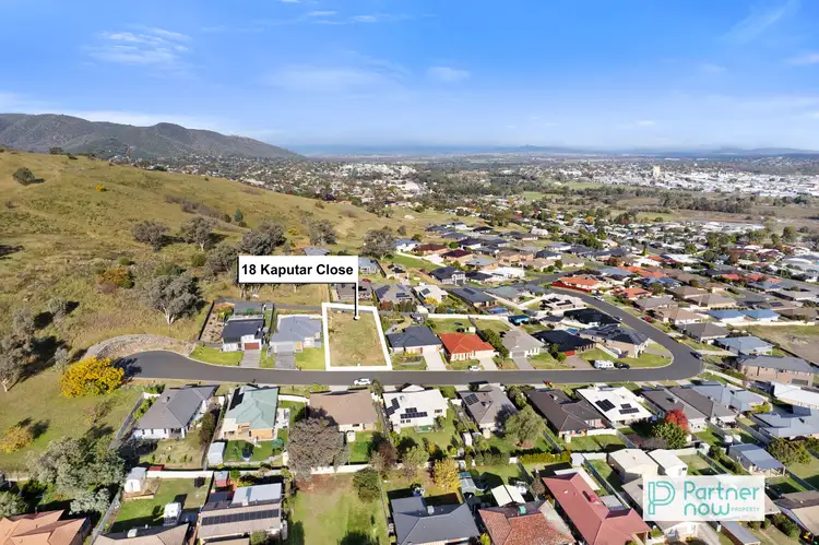 Main view of Homely land listing, 18 Kaputar Close, Tamworth NSW 2340