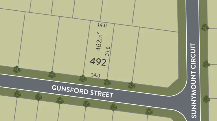 Main view of Homely land listing, Lot 492 Gunsford Street, Bohle Plains QLD 4817