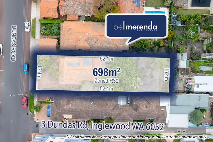 Second view of Homely house listing, 3 Dundas Road, Inglewood WA 6052
