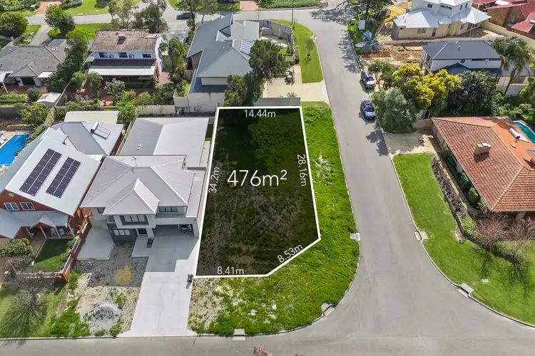 Main view of Homely land listing, 64A Aldridge Road, Booragoon WA 6154