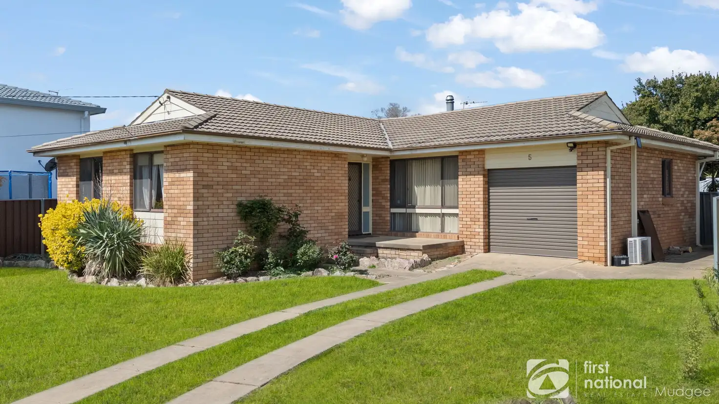 Main view of Homely house listing, 5 Darren Drive, Mudgee NSW 2850