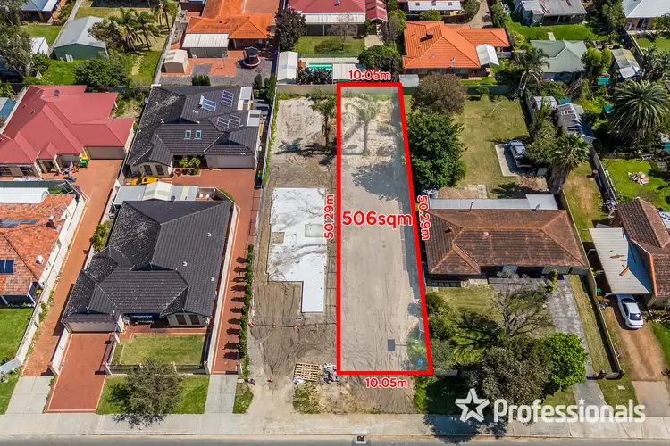Main view of Homely land listing, 134 West Road, Bassendean WA 6054