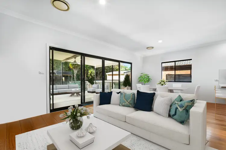 Main view of Homely semi-detached listing, 24A Cabbage Tree Palm Crescent, Pelican NSW 2281