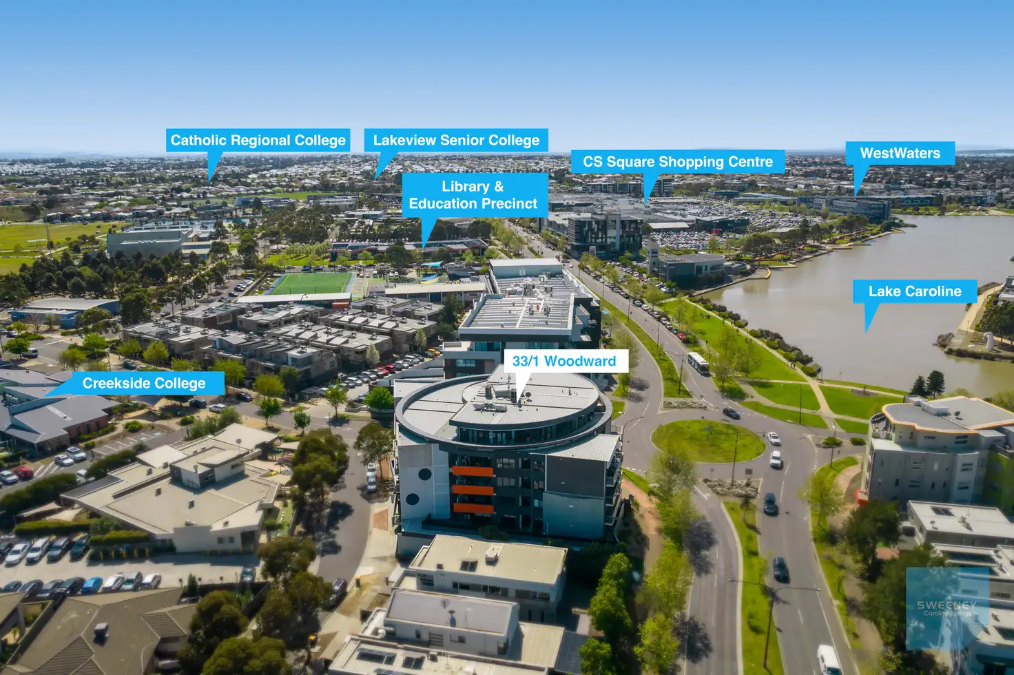 Main view of Homely apartment listing, 33/1 Woodward Way, Caroline Springs VIC 3023