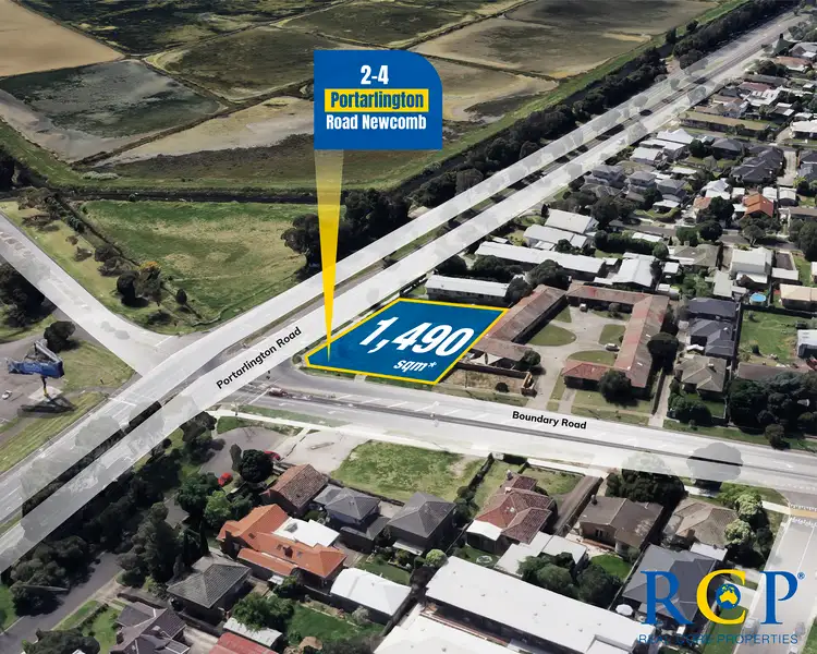 Second view of Homely land listing, 2-4 Portarlington Road, Newcomb VIC 3219