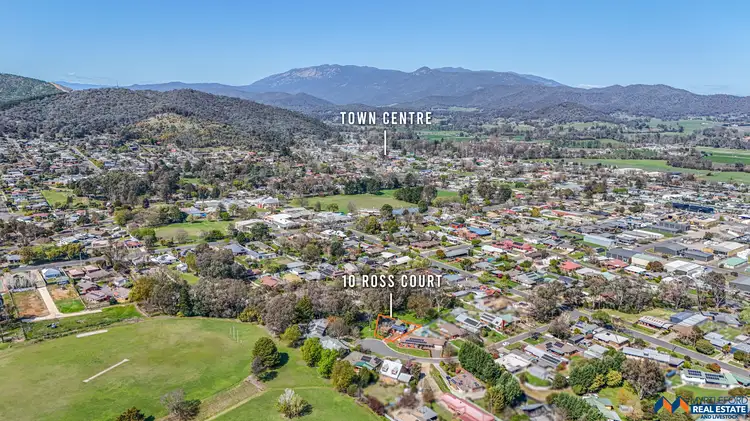 Main view of Homely house listing, 10 Ross Court, Myrtleford VIC 3737