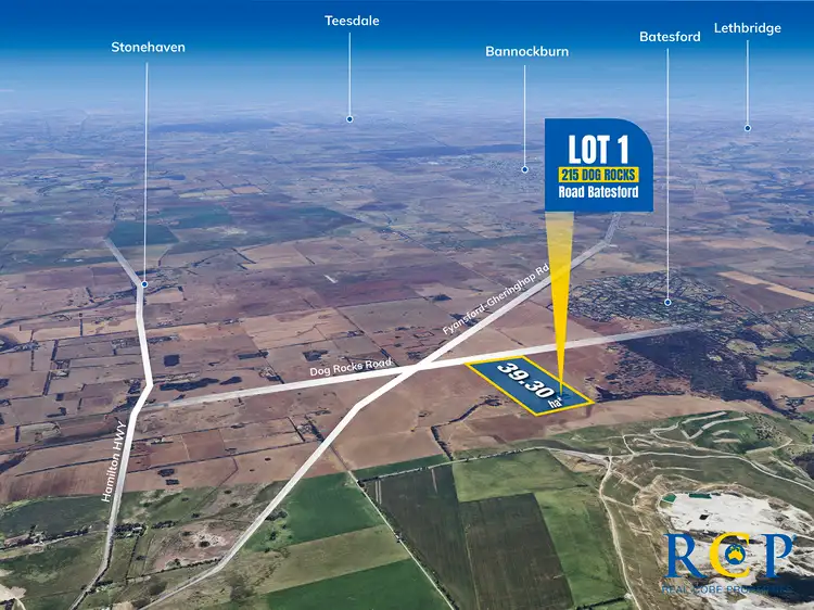 Third view of Homely land listing, LOT 1, 215 Dog Rocks Road, Batesford VIC 3213
