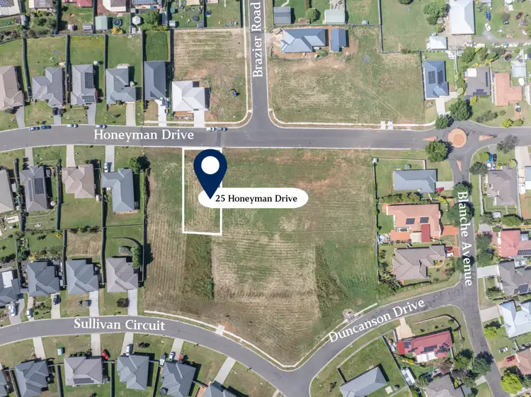 Third view of Homely land listing, 25 Honeyman Drive, Orange NSW 2800