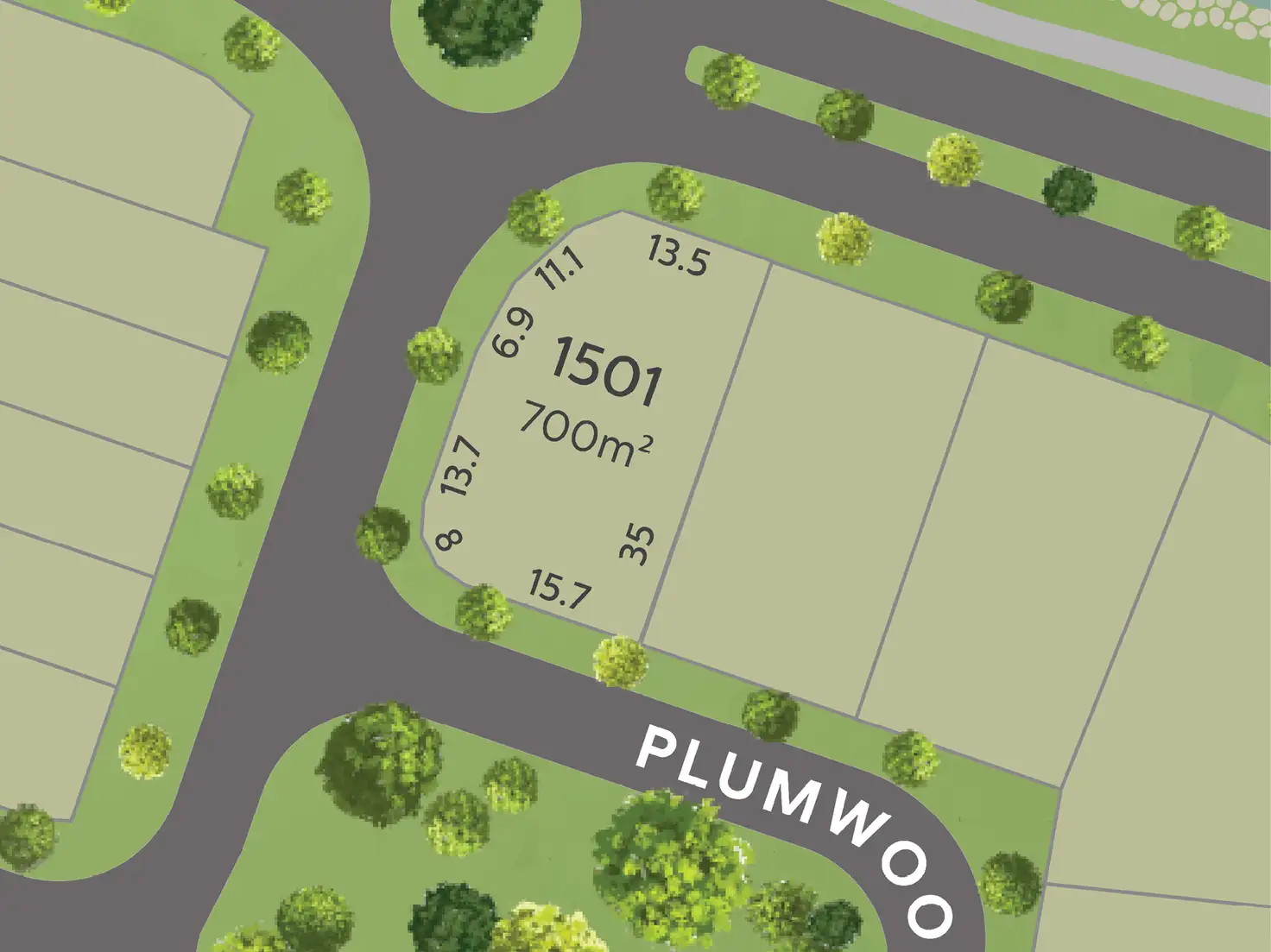 Main view of Homely land listing, Lot 1501 Plumwood Crescent, Mount Low QLD 4818