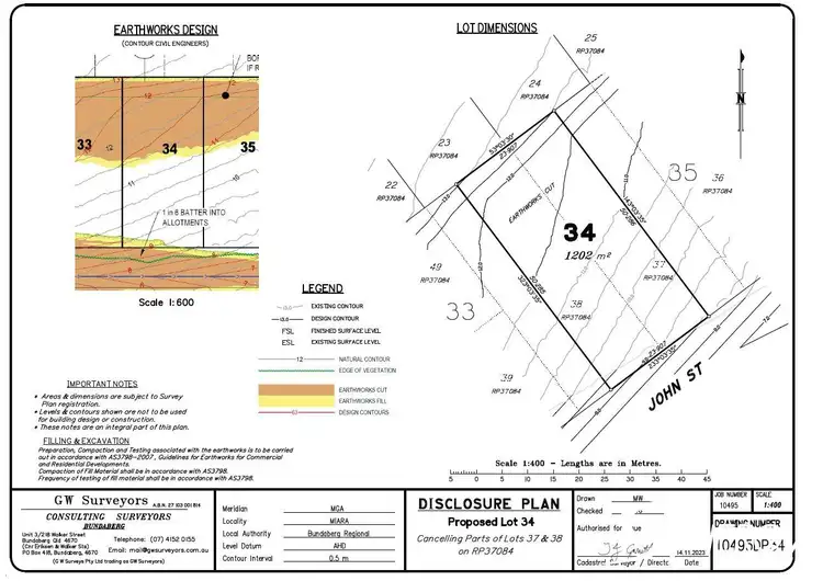 Third view of Homely land listing, Lot 34 John Street, Miara QLD 4673