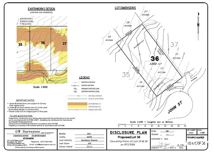 Fourth view of Homely land listing, Proposed Lot 36 John Street, Miara QLD 4673