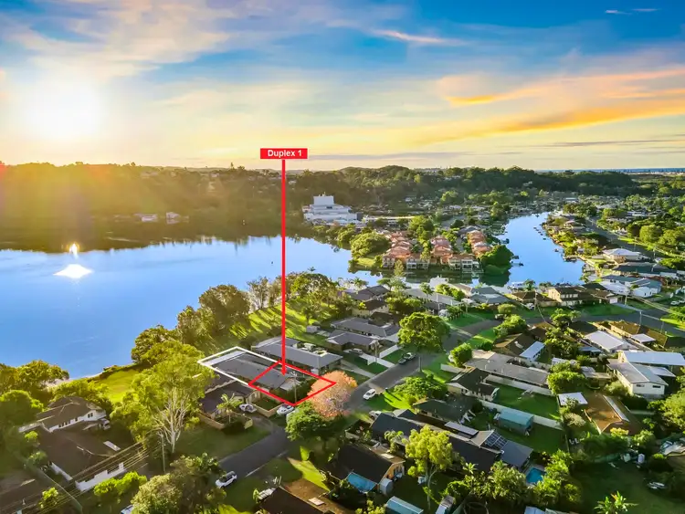 Main view of Homely semi-detached listing, 1/124 Jacaranda Avenue, Tweed Heads West NSW 2485