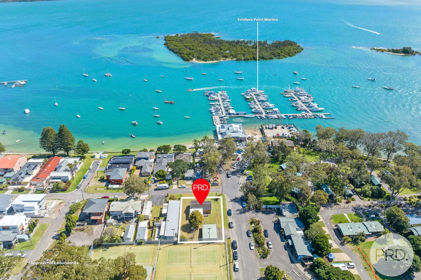 Main view of Homely house listing, 1 Sunset Boulevard, Soldiers Point NSW 2317