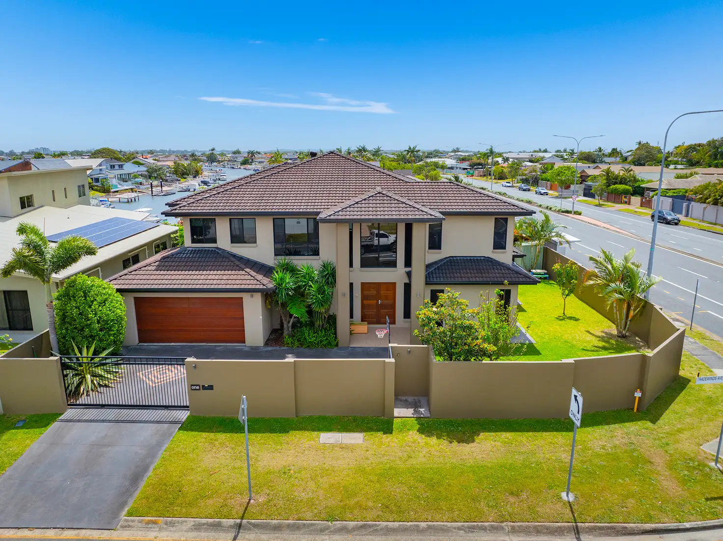 Main view of Homely house listing, 1 Tradewinds Avenue, Paradise Point QLD 4216