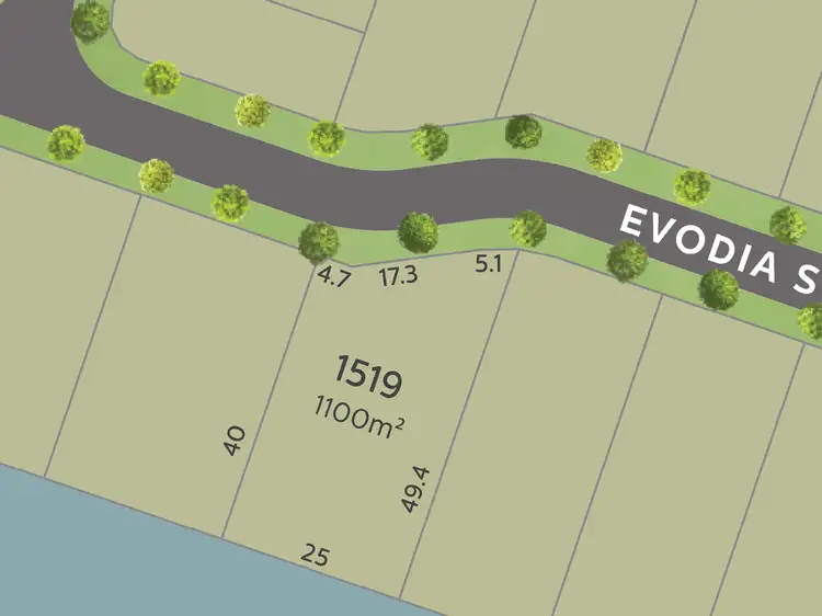 Main view of Homely land listing, Lot 1519 Evodia Street, Mount Low QLD 4818