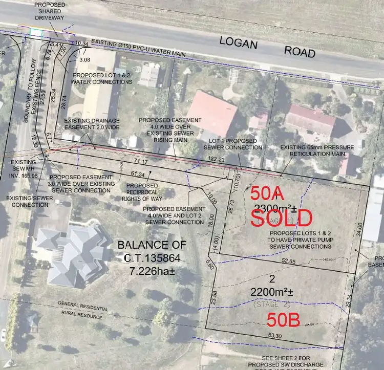 Second view of Homely land listing, Lot 2/50 Logan Road, Evandale TAS 7212