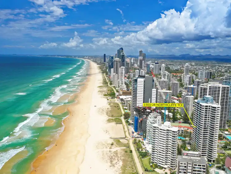 Third view of Homely apartment listing, 1503/28 Northcliffe Terrace, Surfers Paradise QLD 4217