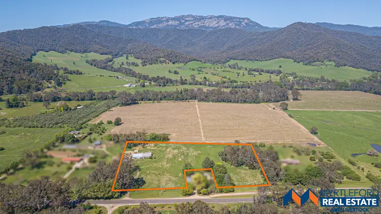 Main view of Homely land listing, 5870 Great Alpine Road., Eurobin VIC 3739