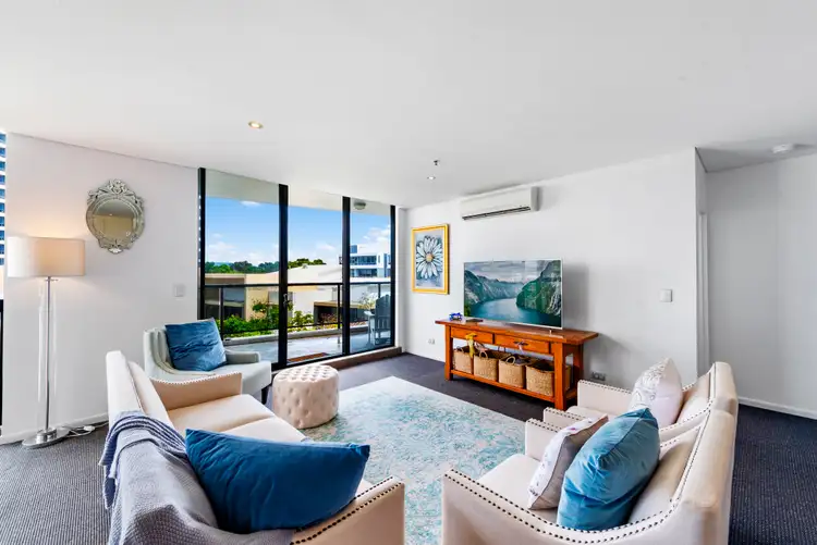 Second view of Homely apartment listing, 607/1 Aqua Street, Southport QLD 4215