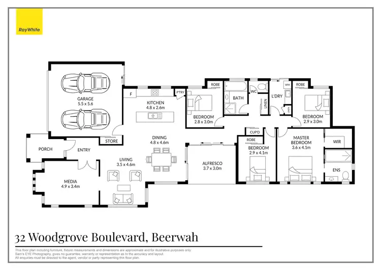 Fourth view of Homely house listing, 32 Woodgrove Boulevard, Beerwah QLD 4519