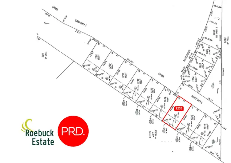Main view of Homely land listing, LOT 1235, 23 Pandanus Road, Djugun WA 6725