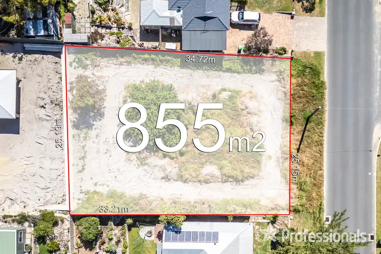 Second view of Homely land listing, 23 Wilkie Avenue, Yanchep WA 6035