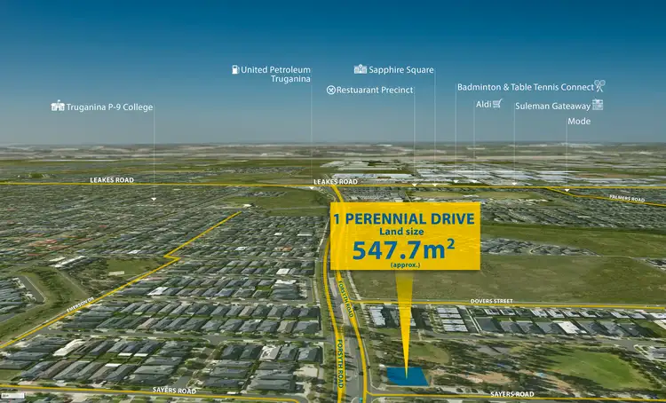 Second view of Homely land listing, 1 Perennial Drive, Truganina VIC 3029