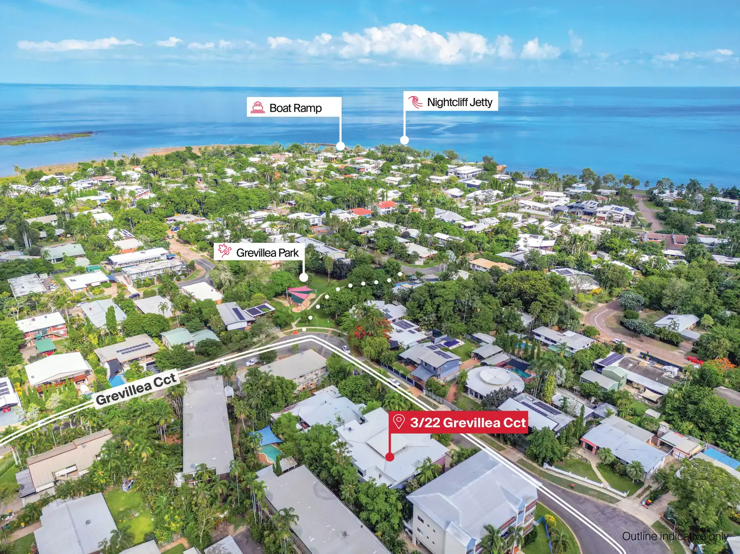 Main view of Homely apartment listing, 3/22 Grevillea Circuit, Nightcliff NT 810