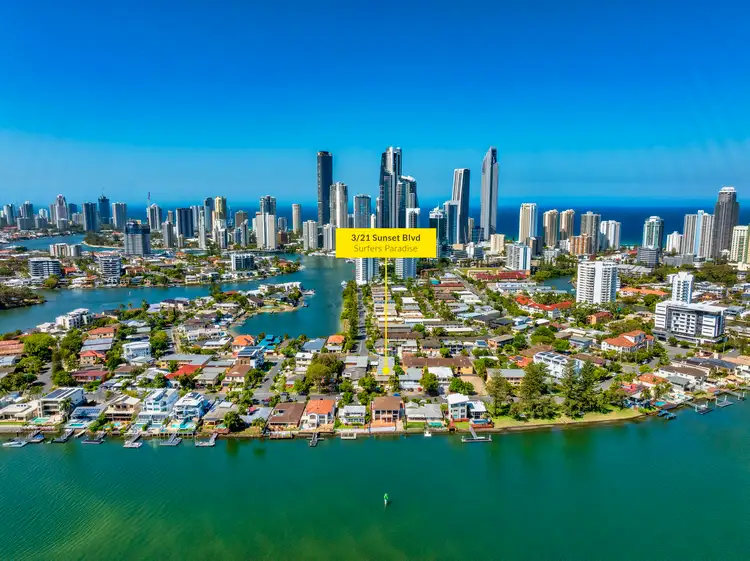 Main view of Homely apartment listing, 3/21 Sunset Boulevard, Surfers Paradise QLD 4217