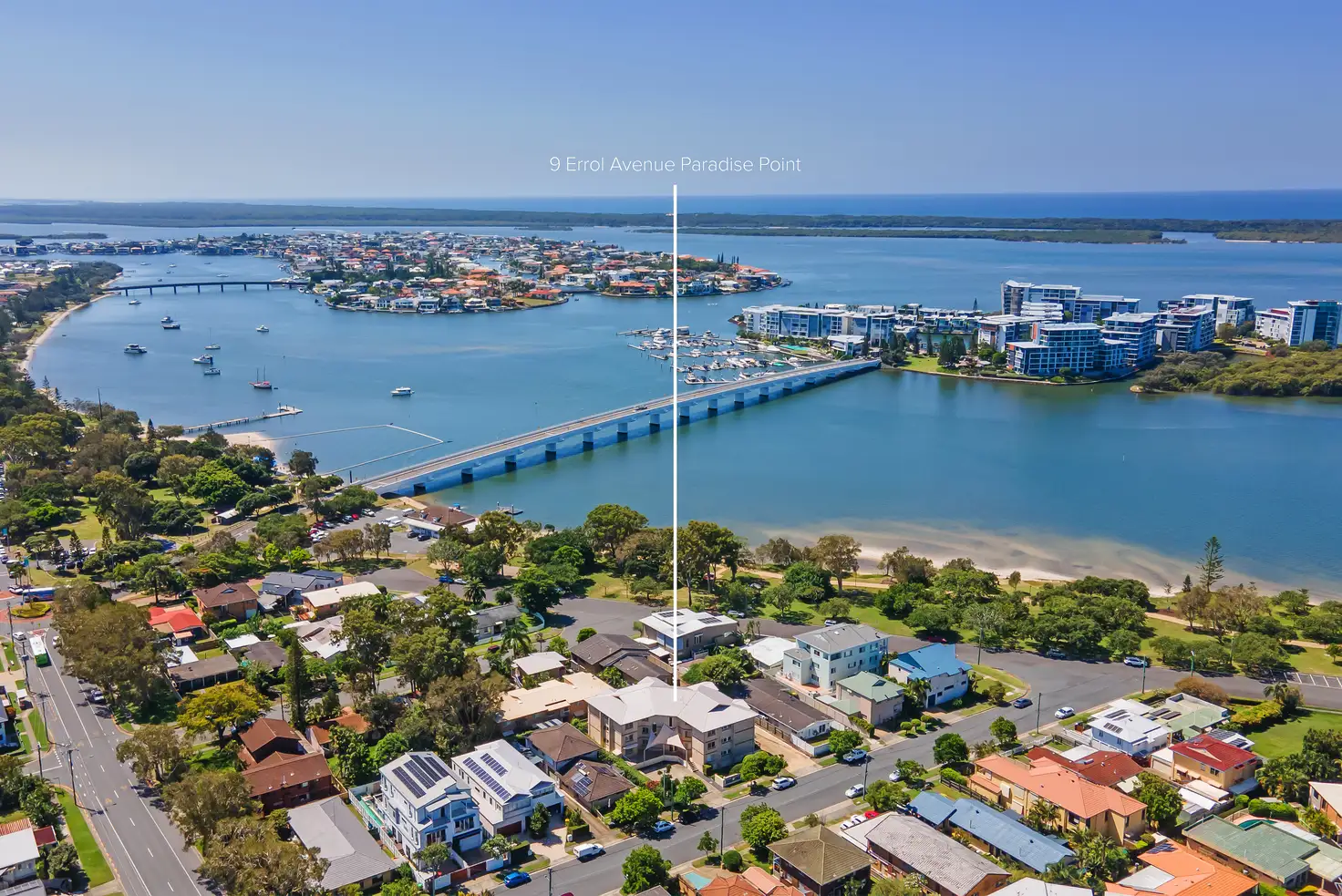 Main view of Homely apartment listing, 2/9 Errol Avenue, Paradise Point QLD 4216