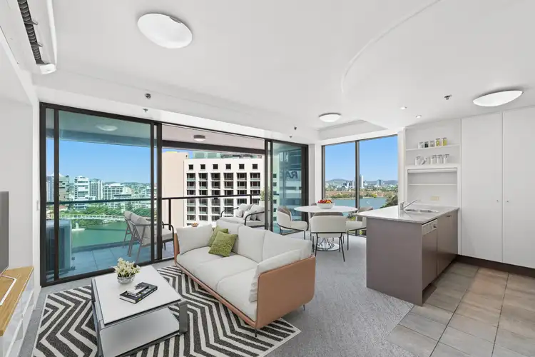 Second view of Homely apartment listing, 207/26 Felix Street, Brisbane City QLD 4000