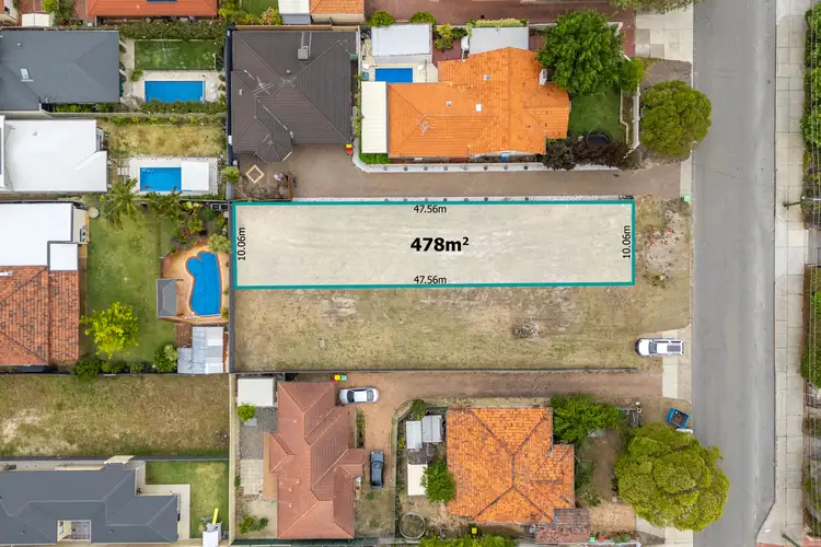 Main view of Homely land listing, 186A Salisbury Street, Bedford WA 6052